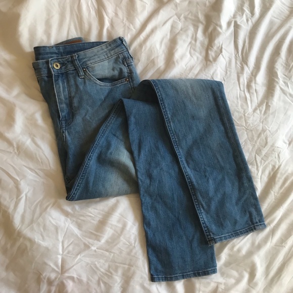 H&M Mid Rise Light Skinny Jeans, size 30/32 - Picture 1 of 11